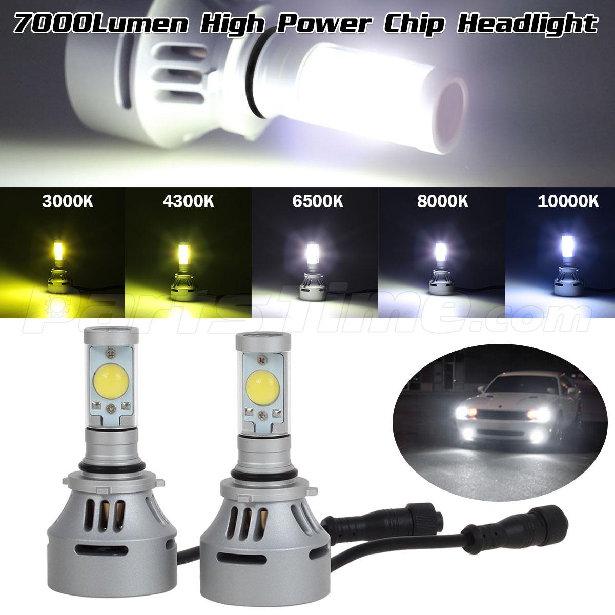 9006 9006XS Headlight Low Beam 5 Color 6500k 8000k 10000k Led 30W